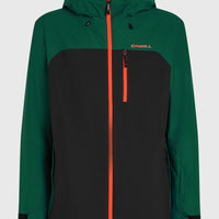 FWC'Cruz Duo wintersportjas | Emerald Envy Colour Block