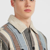 O'Riginals jas met fleecevoering | Blue Vintage O'Neill Stripe