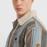 O'Riginals jas met fleecevoering | Blue Vintage O'Neill Stripe