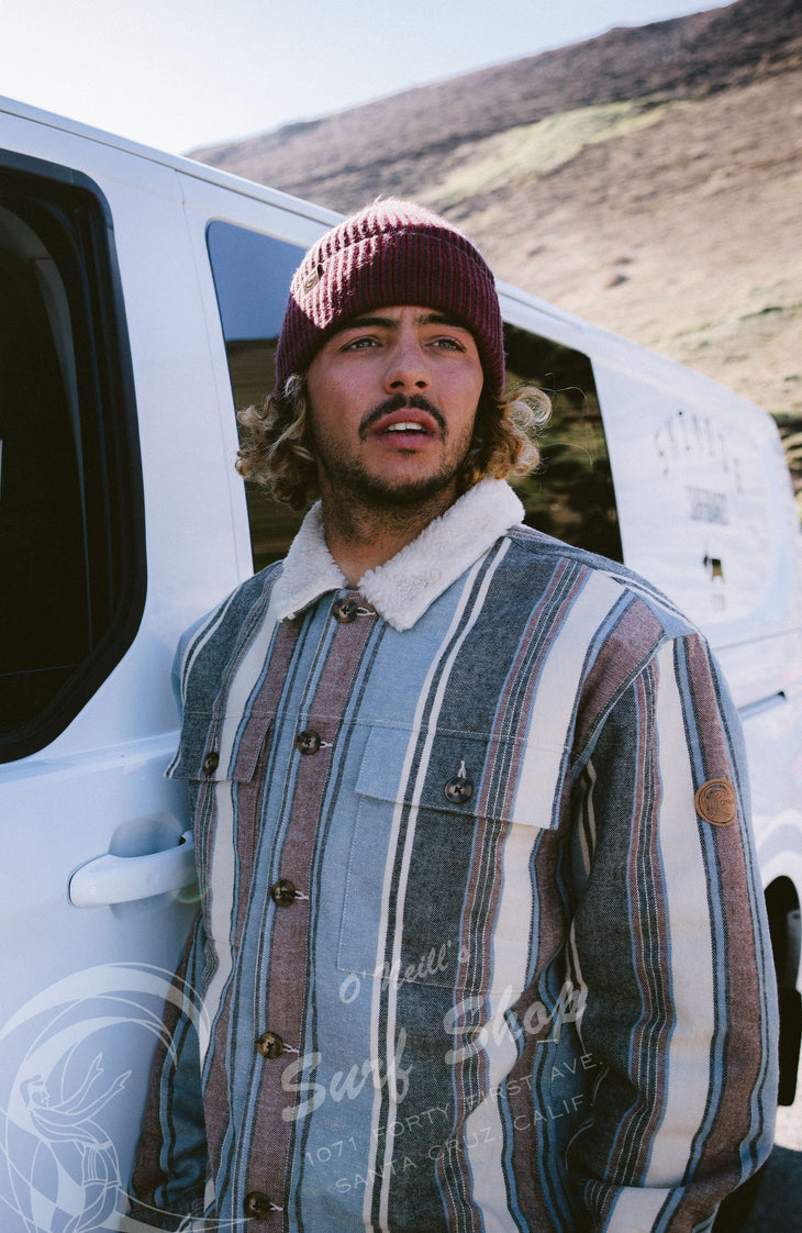 O'Riginals jas met fleecevoering | Blue Vintage O'Neill Stripe