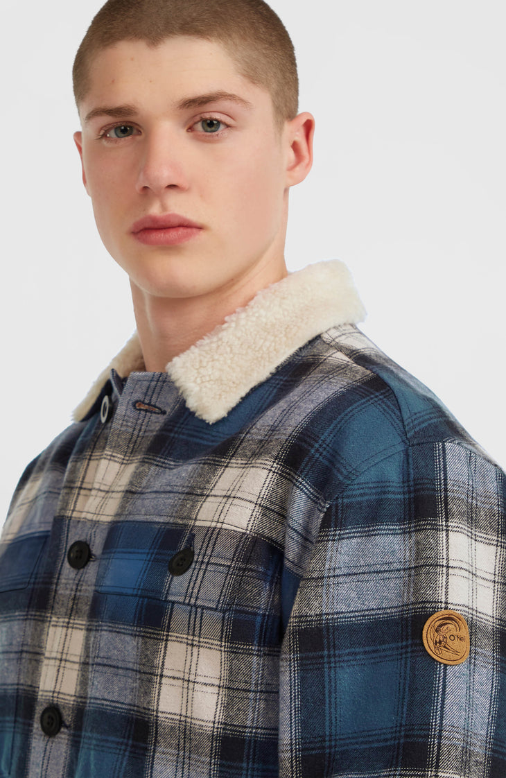 O'Riginals jas met fleecevoering | Mozart Blue Check