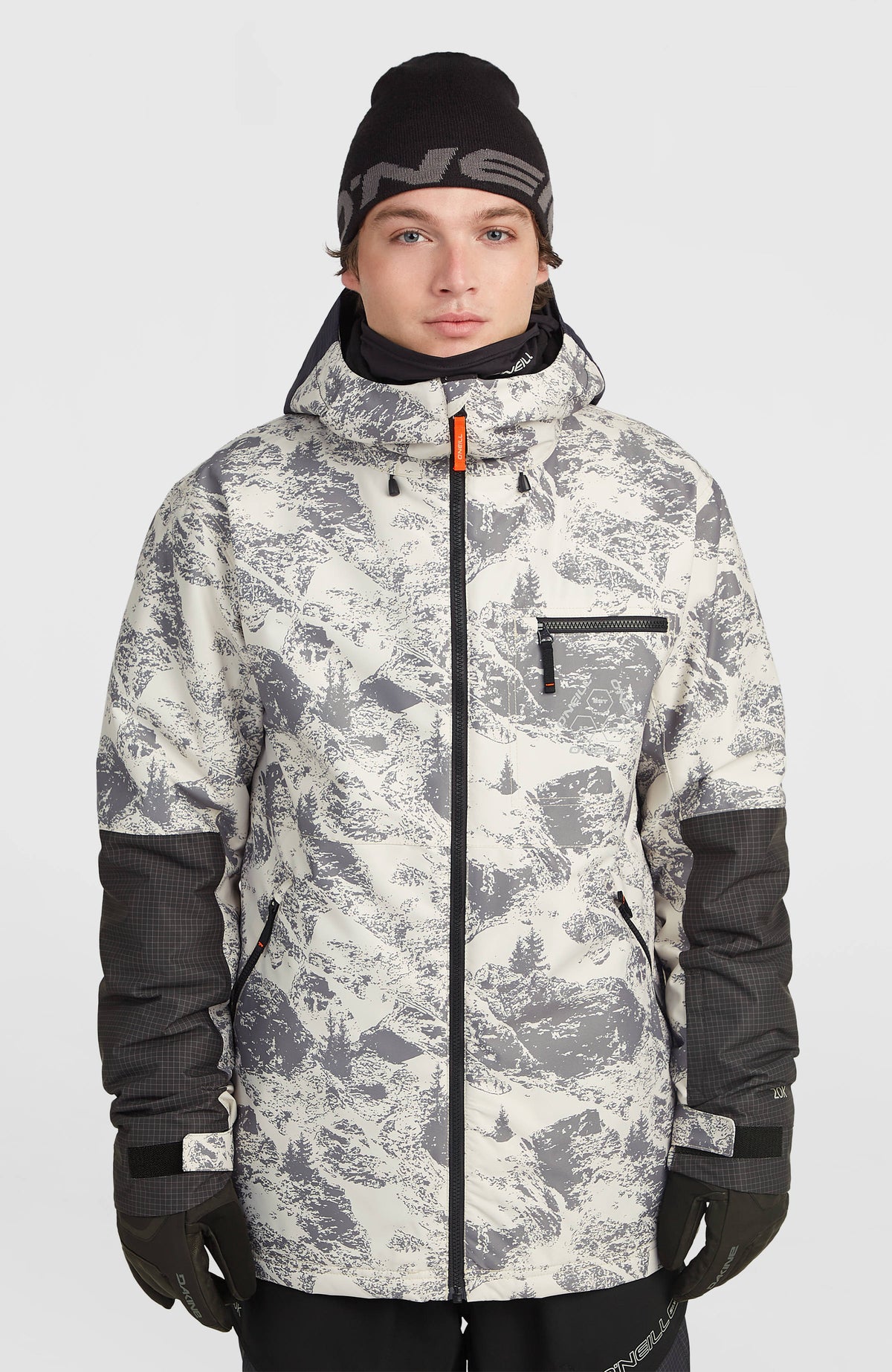FWC'Peak wintersportjas | Grey Mountain Landscape