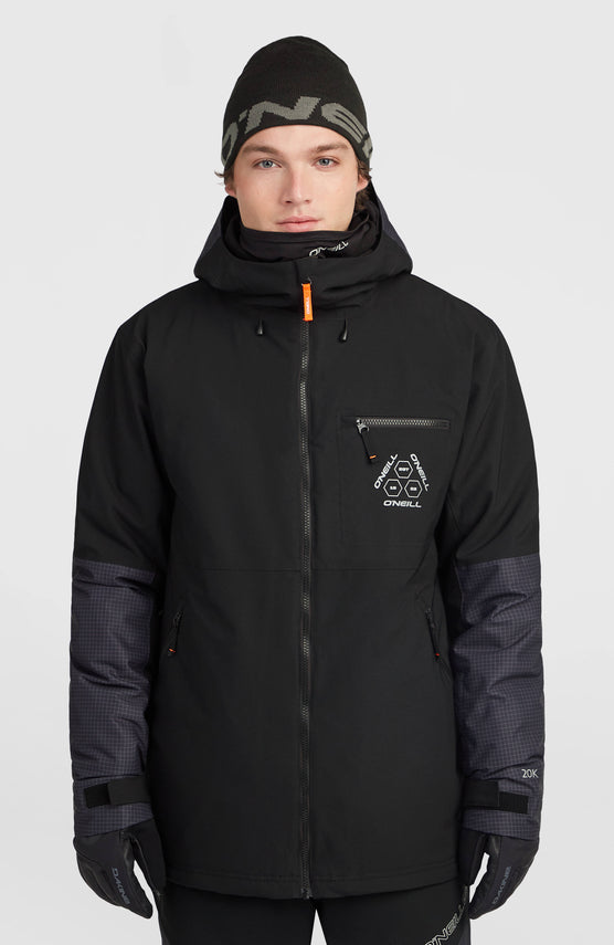 FWC'Peak wintersportjas | Black Out Colour Block