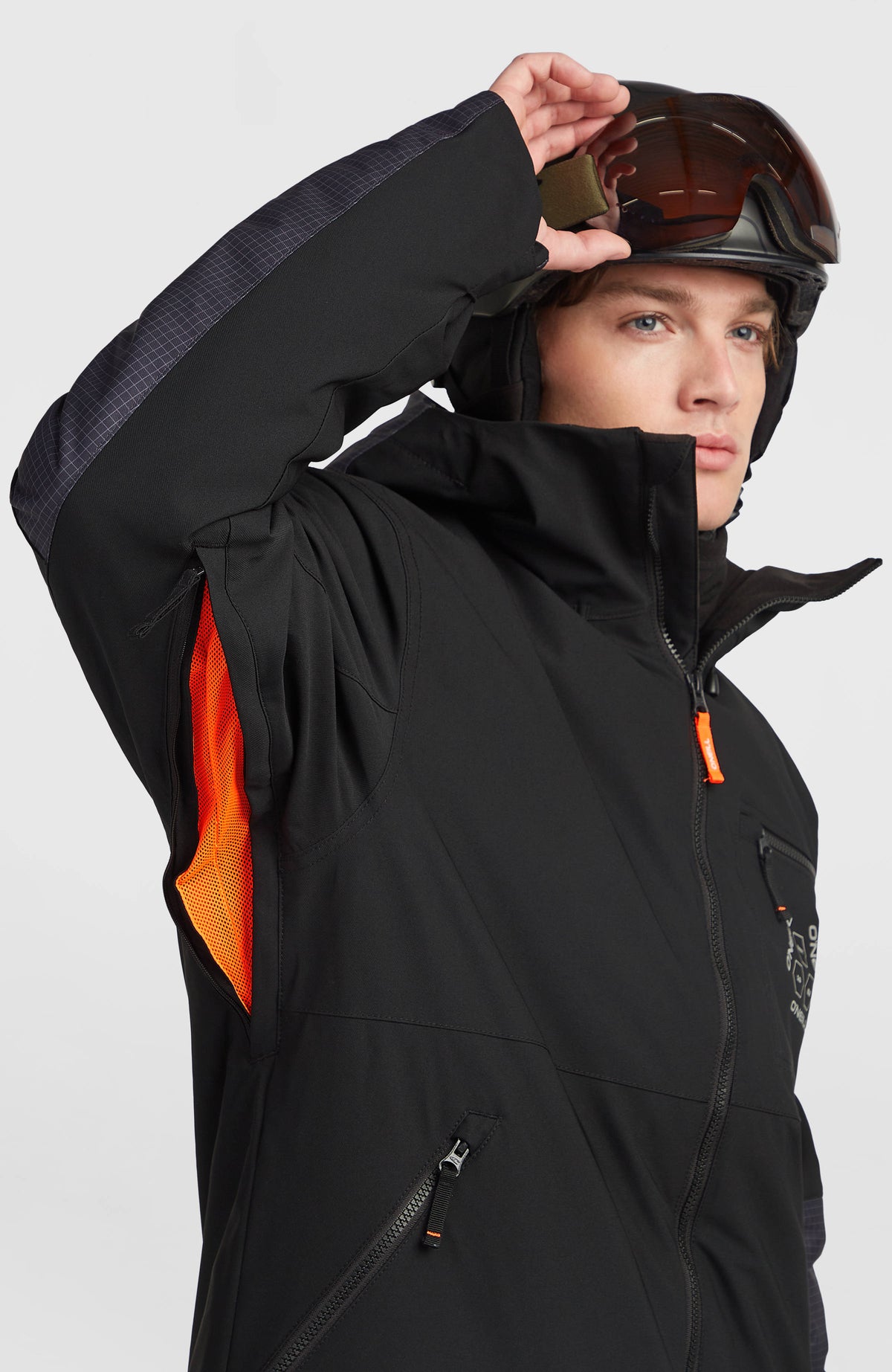 FWC'Peak wintersportjas | Black Out Colour Block