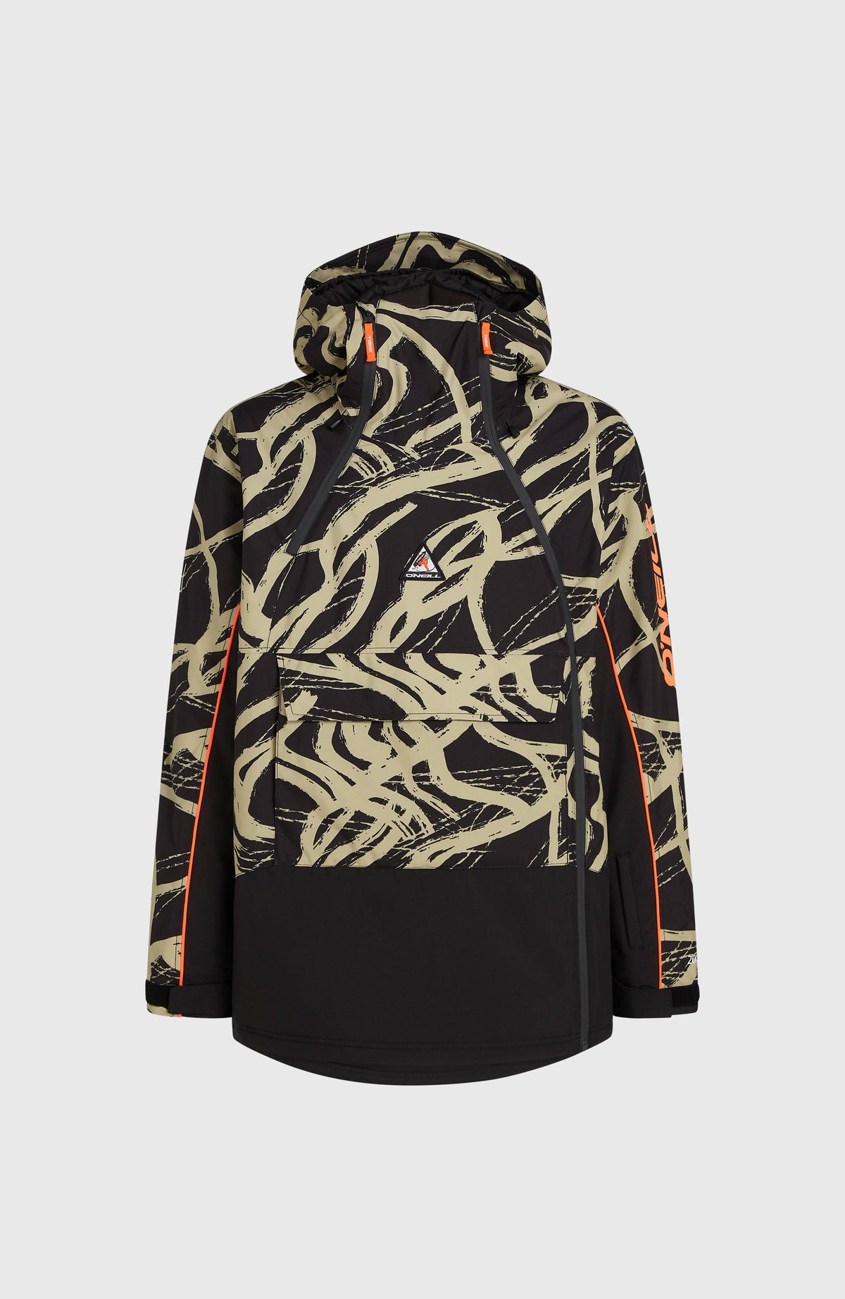 FWC'Play Asymmetric wintersportjas | Beige Snowtracks