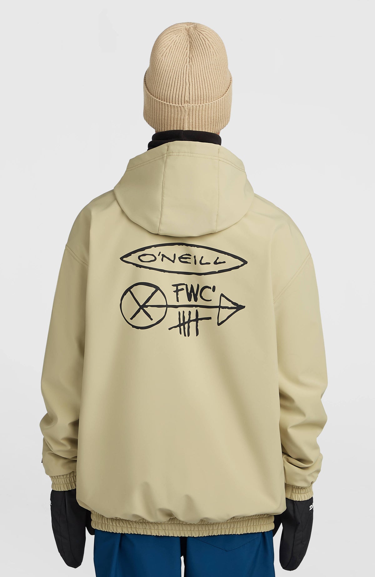 FWC'Play Softshell hoodie | Olive Blush
