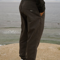 Joggingbroek Woven Chino | Raven