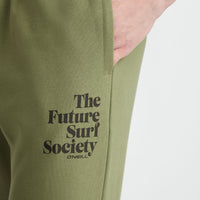 Joggingbroek Future Surf Society | Deep Lichen Green