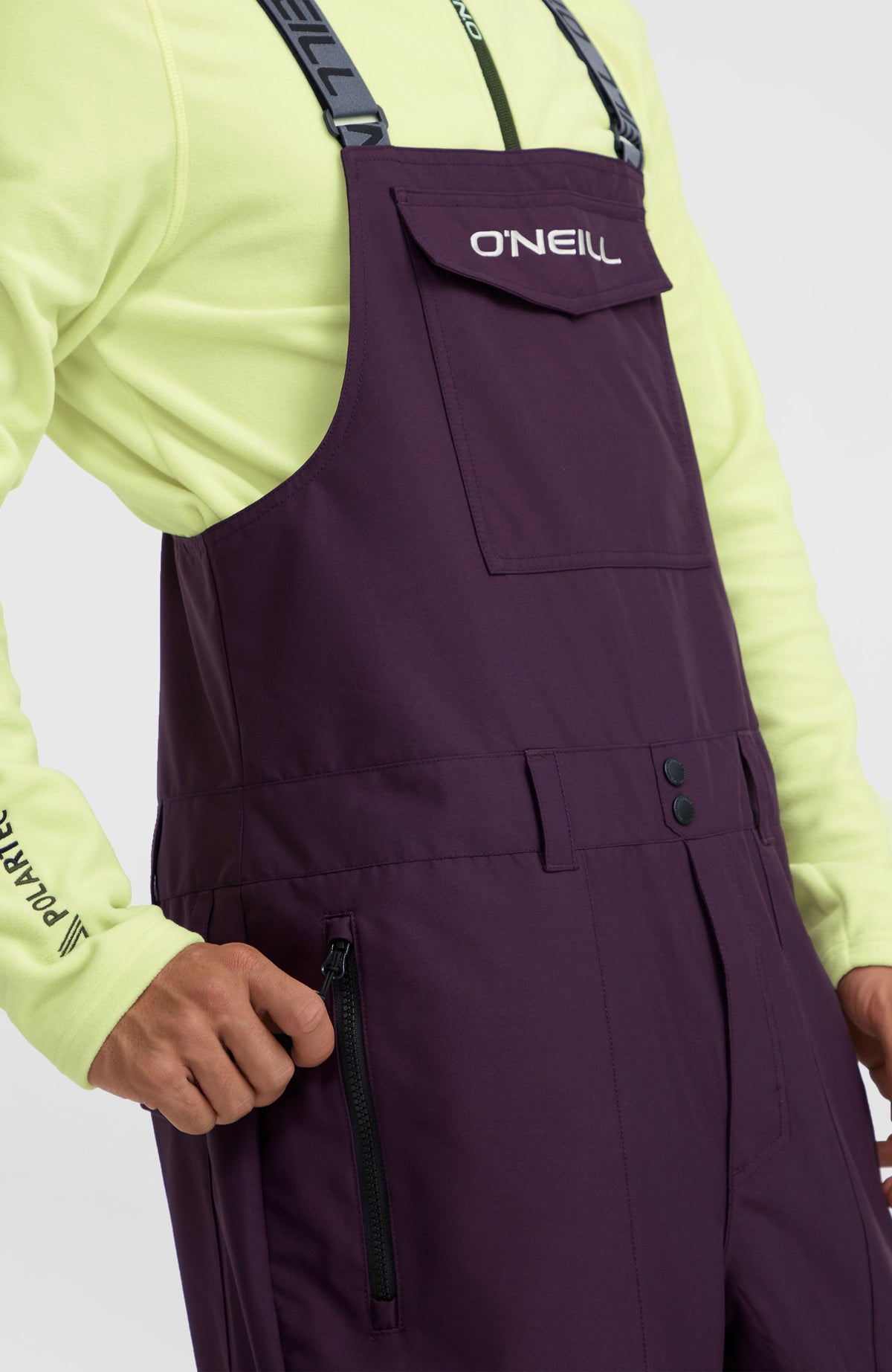 O'Riginals Bib Loose wintersportbroek | Aubergine