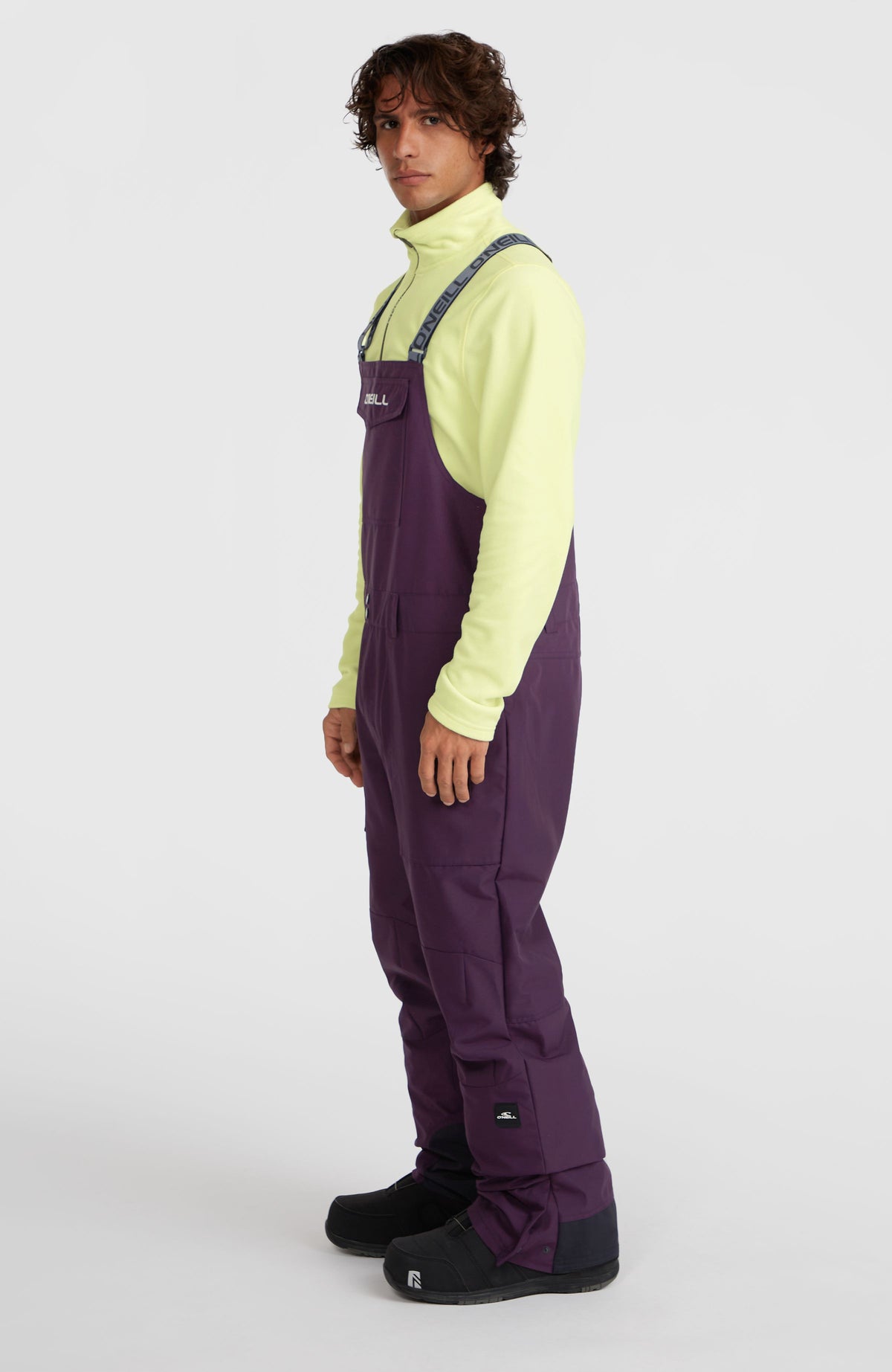 O'Riginals Bib Loose wintersportbroek | Aubergine