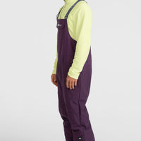 O'Riginals Bib Loose wintersportbroek | Aubergine