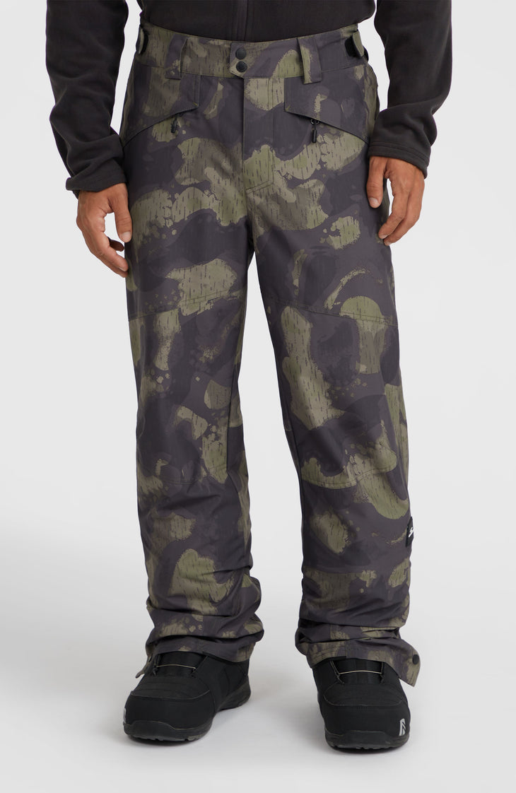 Hammer Regular wintersportbroek | Black Night Camo
