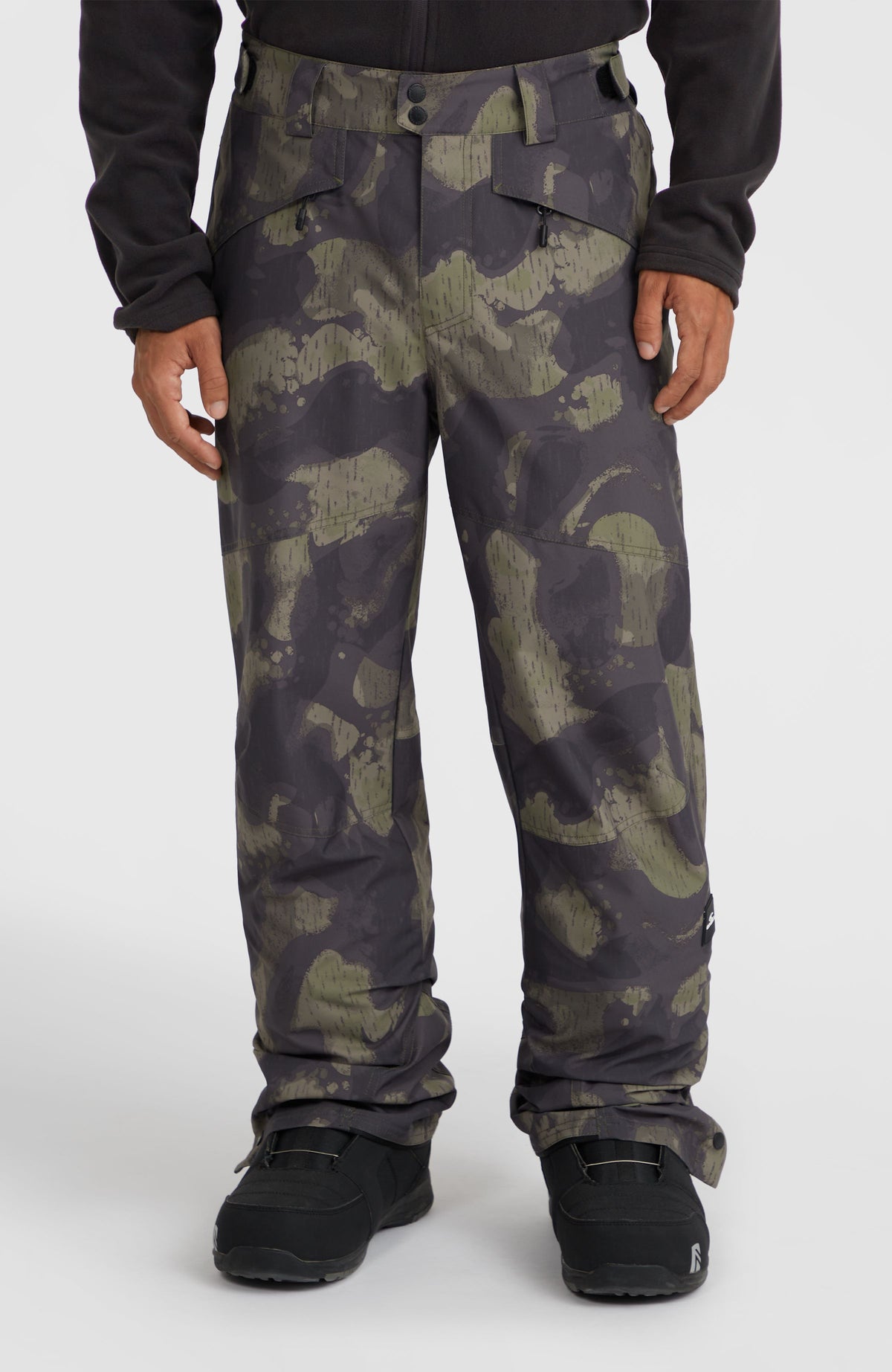Hammer Regular wintersportbroek | Black Night Camo