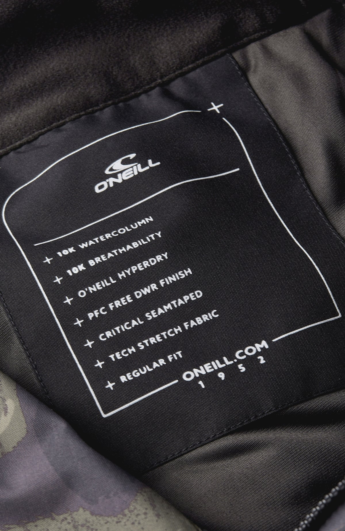 Hammer Regular wintersportbroek | Black Night Camo