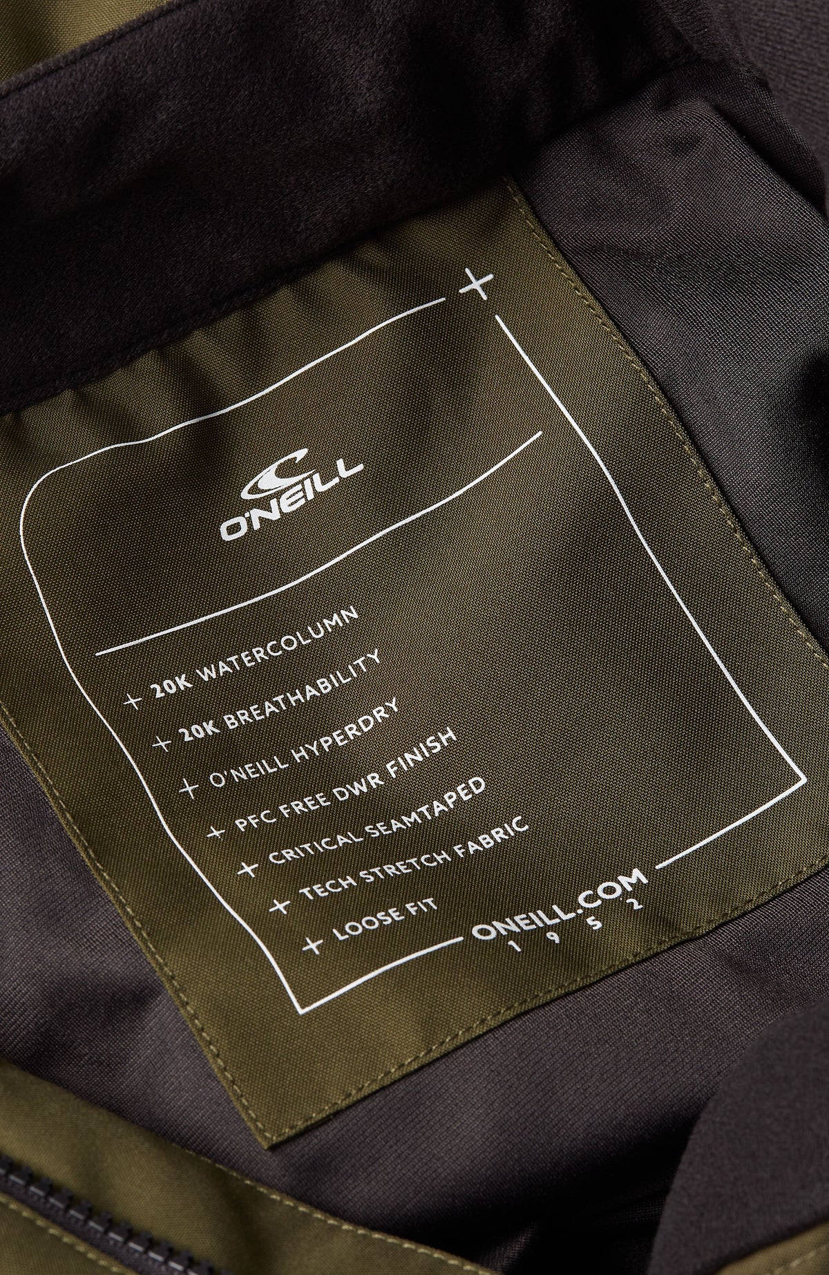 O'Riginals Park Loose wintersportbroek | Forest Night