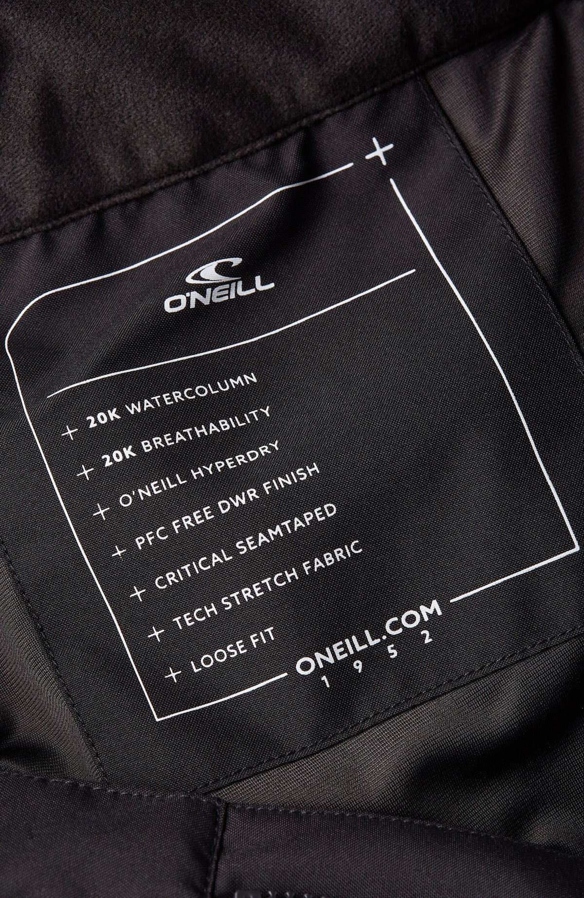 O'Riginals Park Loose wintersportbroek | Black Out