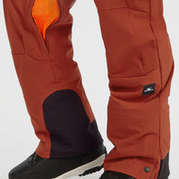 FWC'Peak Bib wintersportbroek | Bonfire Colour Block