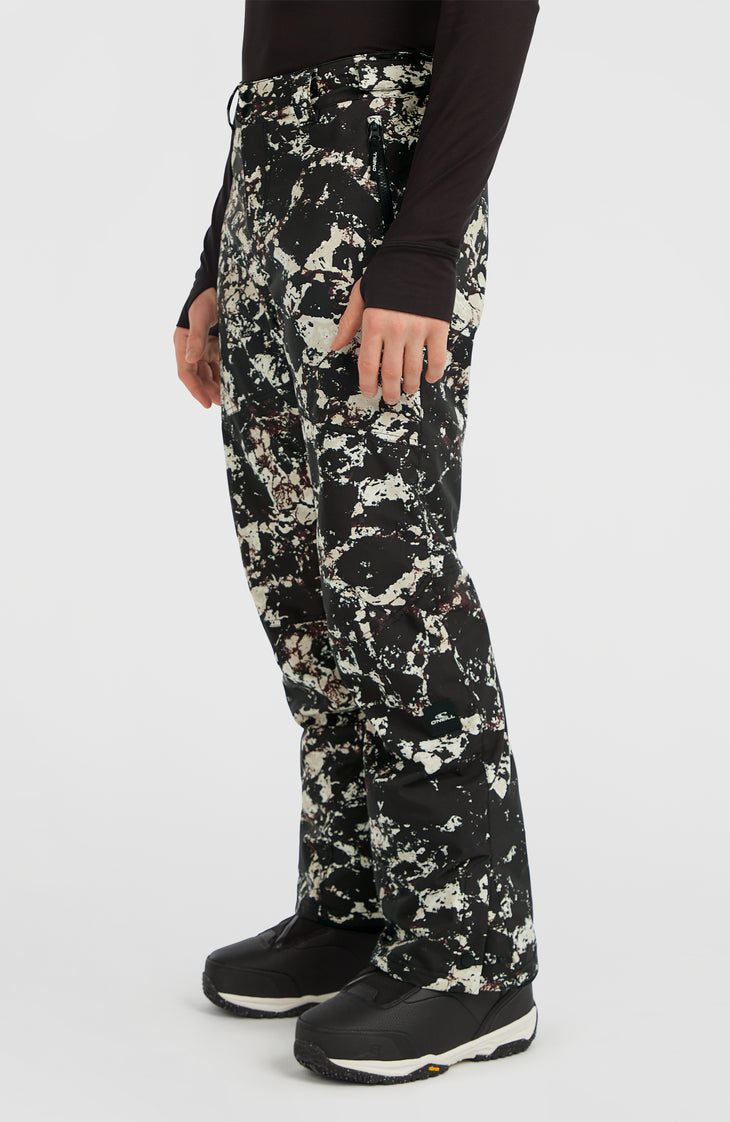 FWC'Cruz wintersportbroek | Black/Beige Quarry