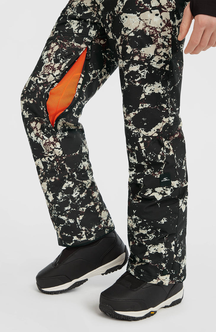 FWC'Cruz wintersportbroek | Black/Beige Quarry