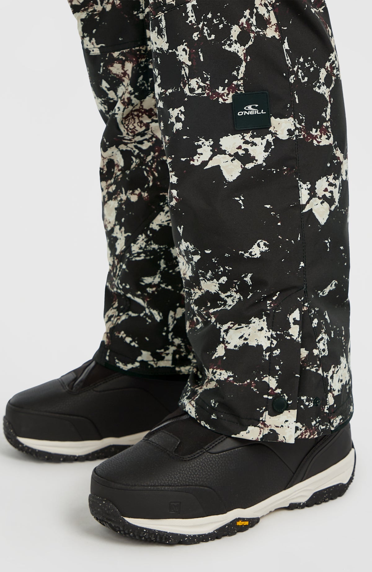 FWC'Cruz wintersportbroek | Black/Beige Quarry