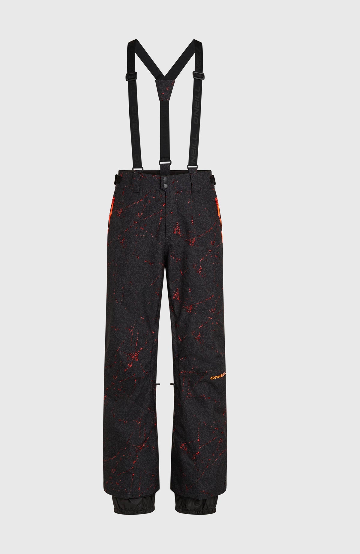 FWC'Cruz wintersportbroek met bretels | Black Basalt