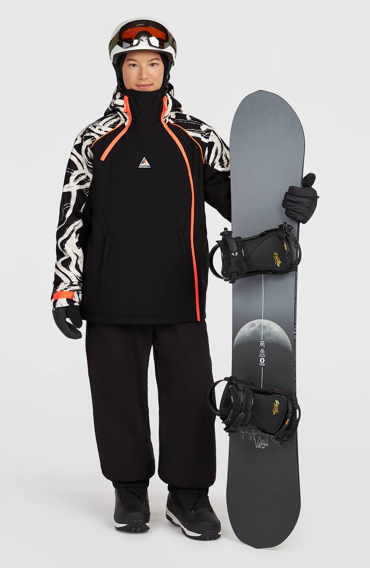 FWC Crusher wintersportbroek | Black Out