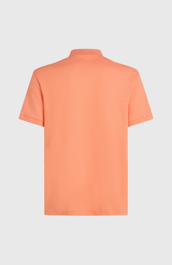 Slub polo | Funky Peach