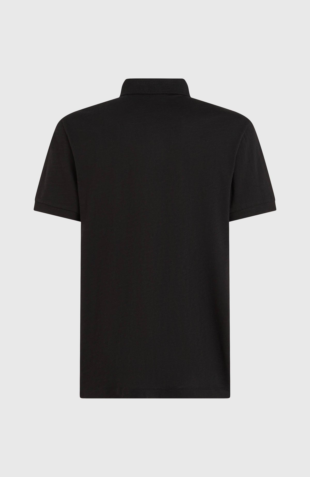 Slub polo | Black Out