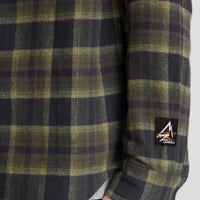 Overhemd O'Neill TRVLR Series Flannel Check | Green Shadow Check
