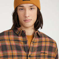Overhemd O'Neill TRVLR Series Flannel Check | Beige Shadow Check