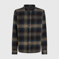 Check flanellen overhemd | Black Check Small