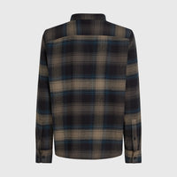 Check flanellen overhemd | Black Check Small