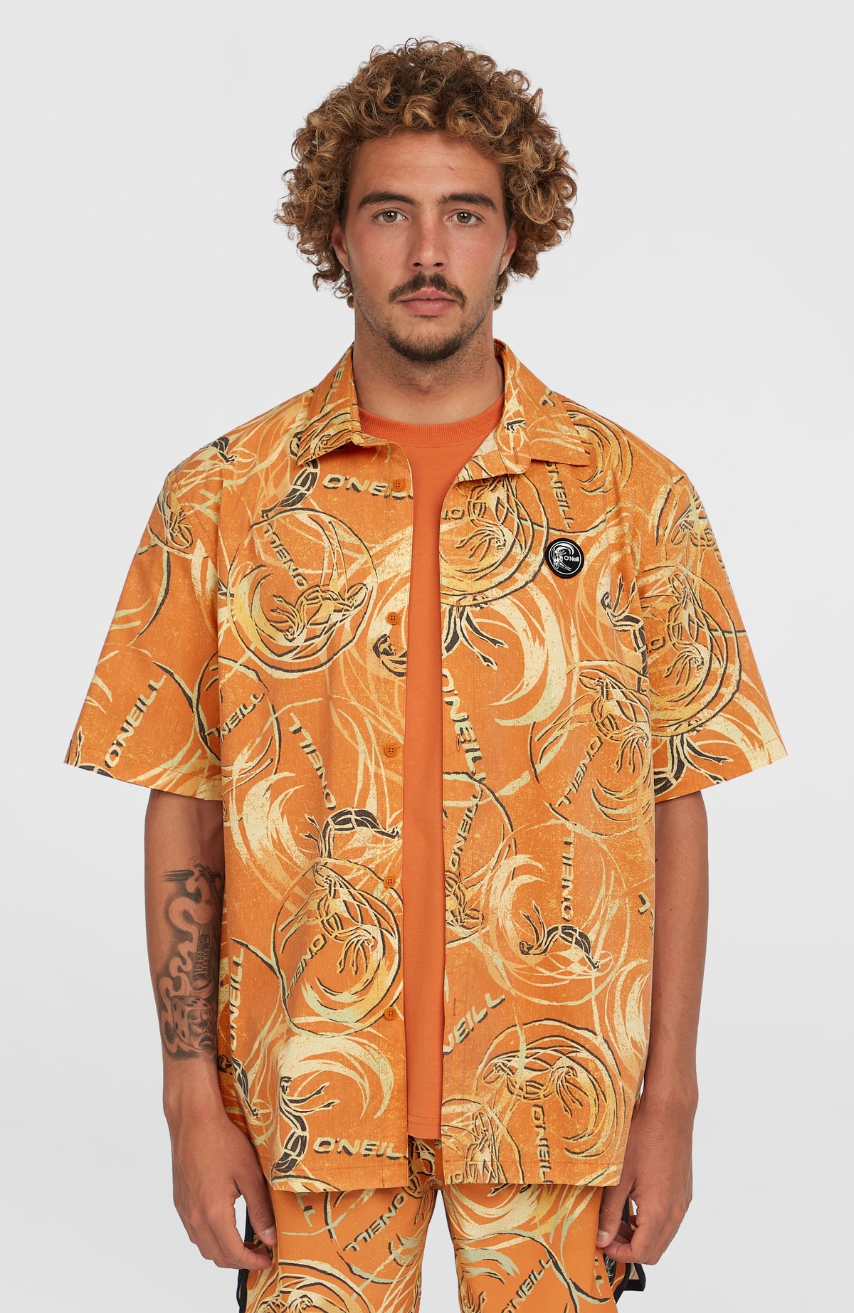 O'Riginals UPF 50+ overhemd met korte mouwen | Orange Originals