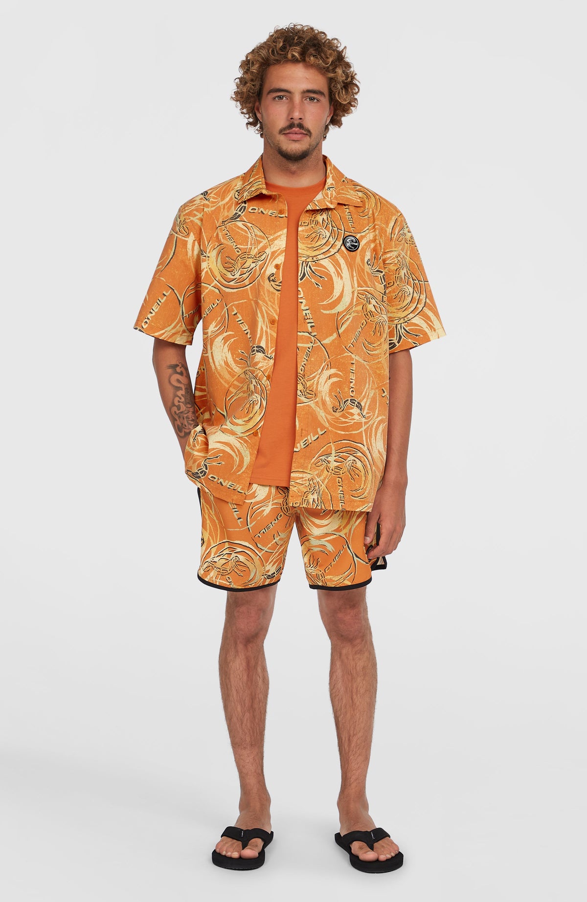 O'Riginals UPF 50+ overhemd met korte mouwen | Orange Originals