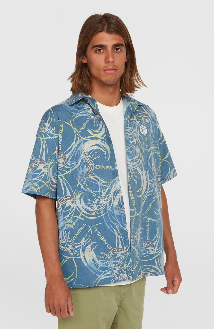 O'Riginals UPF 50+ overhemd met korte mouwen | Blue Originals