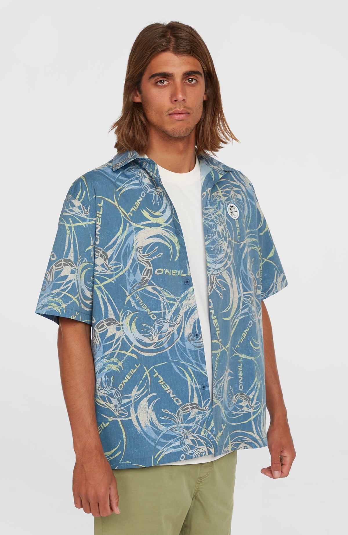 O'Riginals UPF 50+ overhemd met korte mouwen | Blue Originals