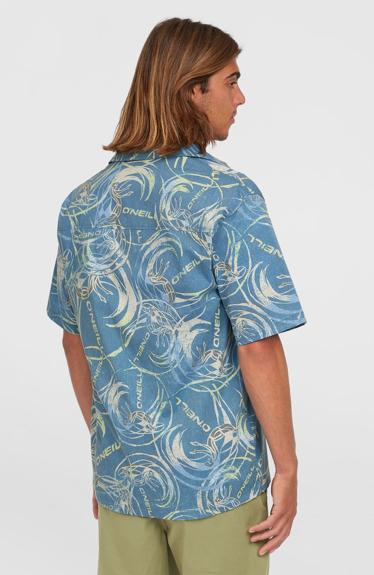 O'Riginals UPF 50+ overhemd met korte mouwen | Blue Originals