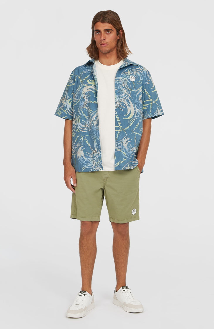 O'Riginals UPF 50+ overhemd met korte mouwen | Blue Originals