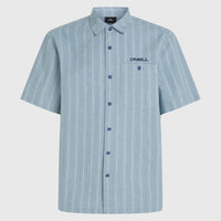 Jacquard Stripe overhemd | Blue Cali Stripe