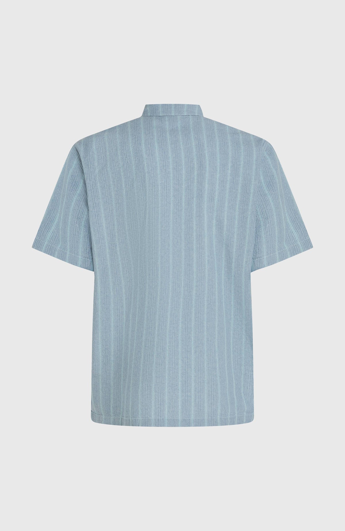 Jacquard Stripe overhemd | Blue Cali Stripe
