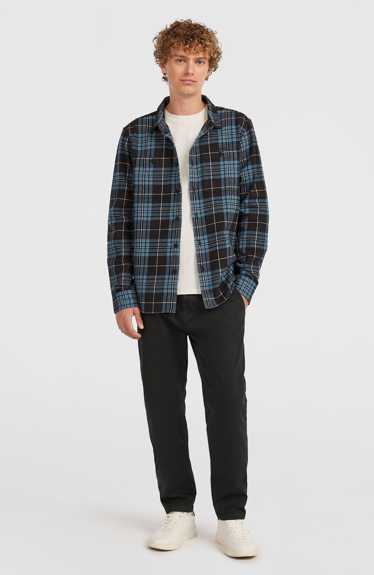 Must-Have flanellen overhemd | Blue Flannel Check