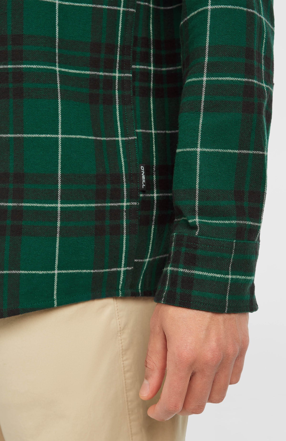 Must-Have flanellen overhemd | Green Flannel Check