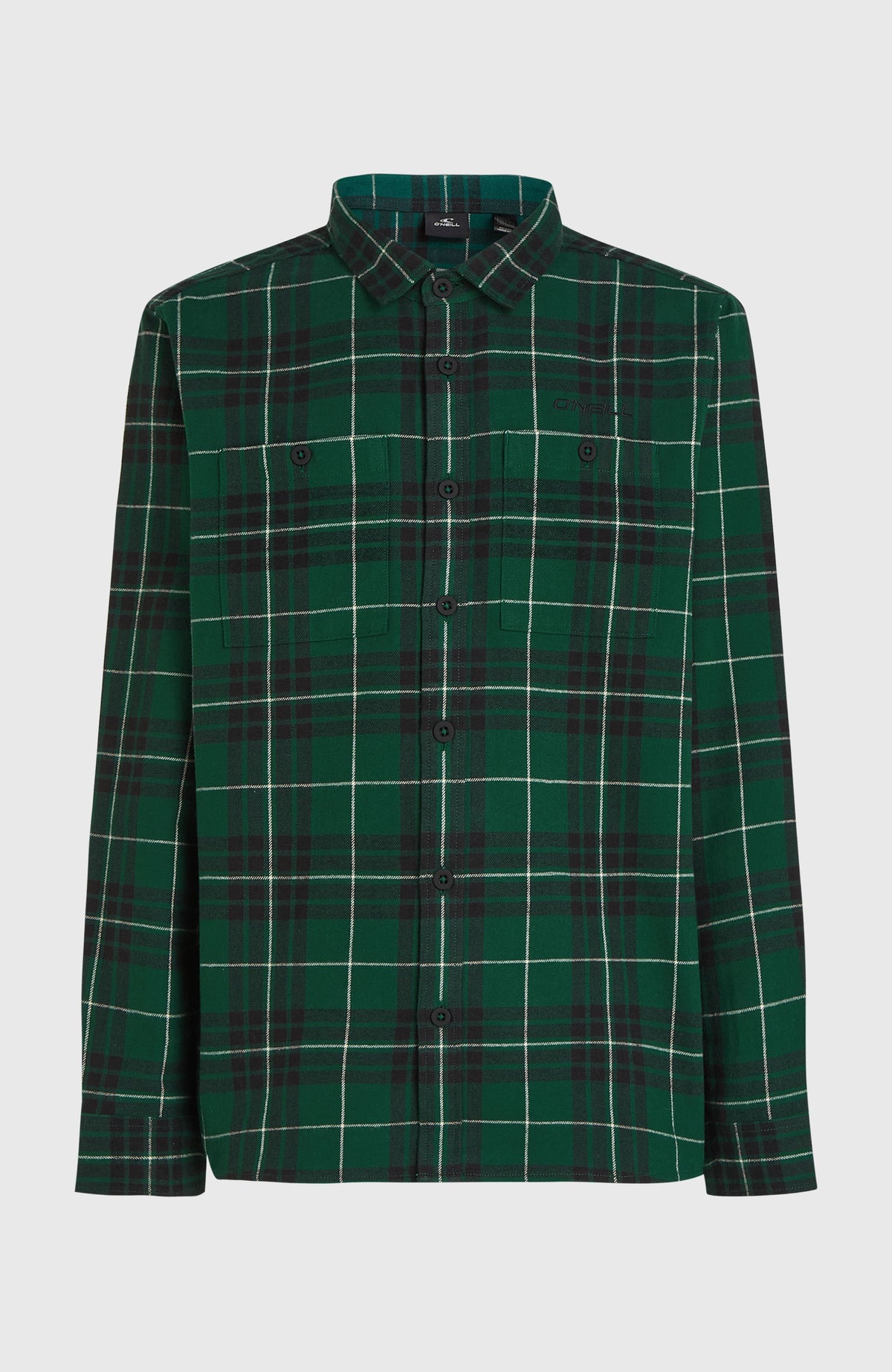 Must-Have flanellen overhemd | Green Flannel Check