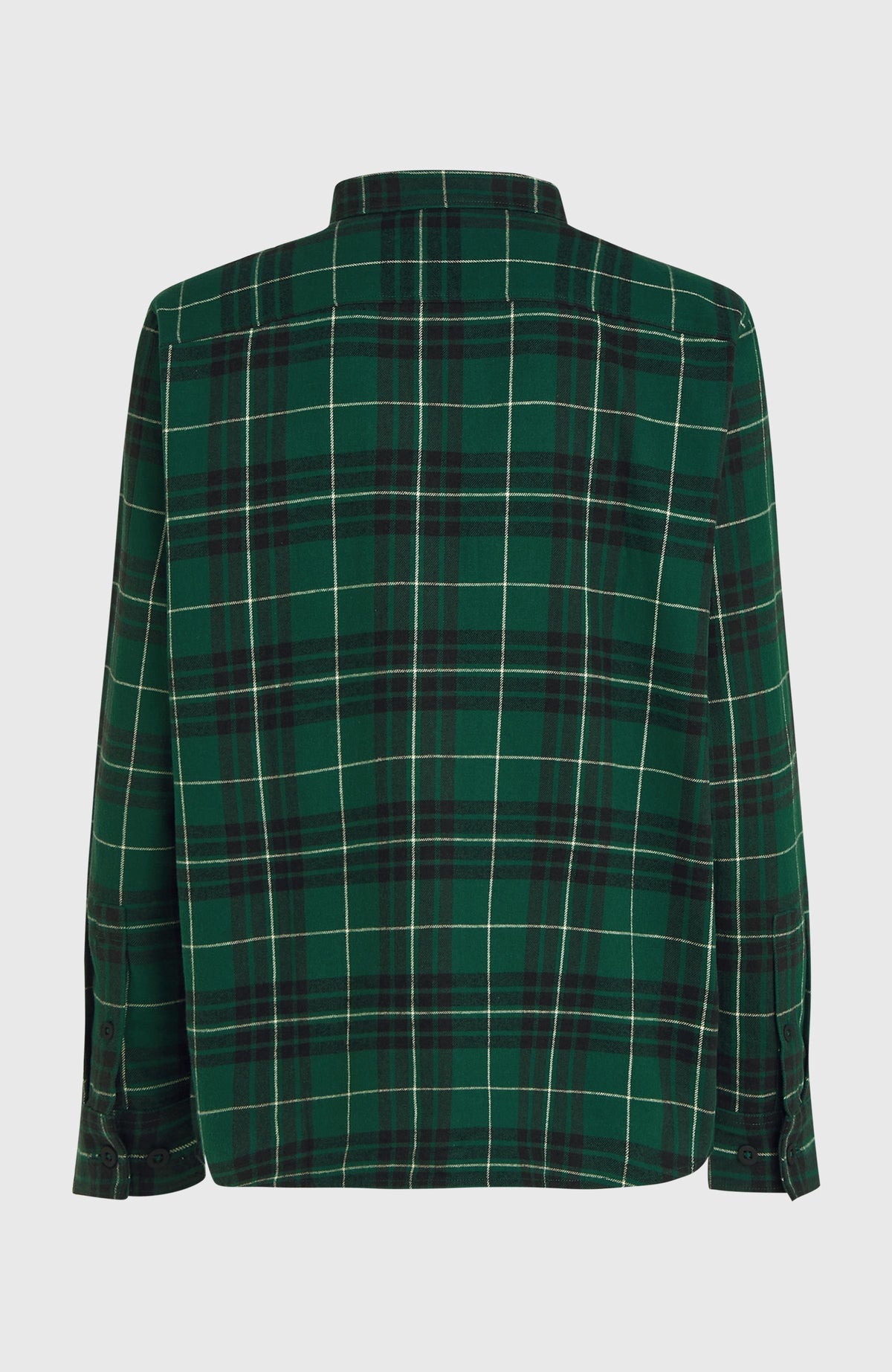 Must-Have flanellen overhemd | Green Flannel Check