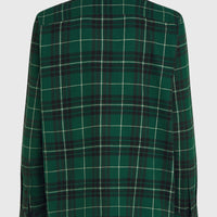 Must-Have flanellen overhemd | Green Flannel Check