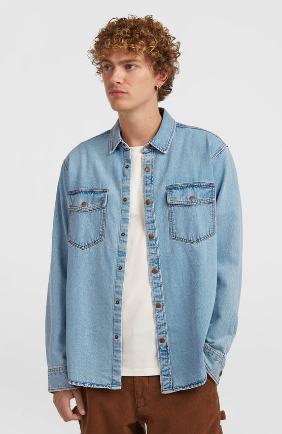 O'Riginals denim overhemd | Denim Blue