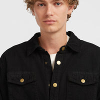 O'Riginals Corduroy overshirt met fleecevoering | Black Out