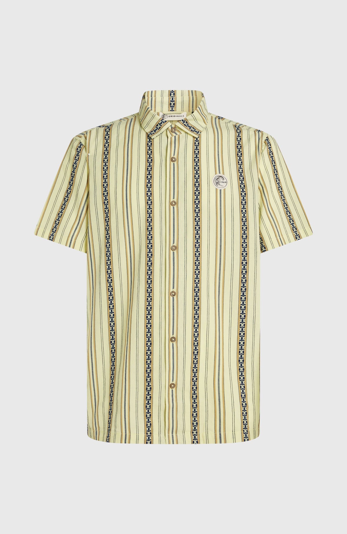 O'Riginals Jacquard overhemd | Yellow Originals Jstripe