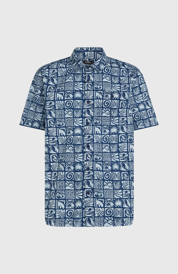 O'Neill Print overhemd | Dark Blue Bricks