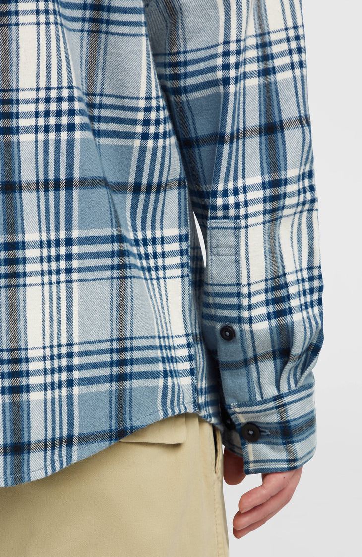 Must-Have flanellen overhemd | Blue Big Check Plaid